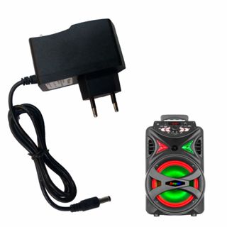 Carregador Específico Para Caixa Amvox ACA 401 Tsunami ( Fonte / Cabo de Força / Cabo de Energia ) - R1027 em Oferta na Shopee