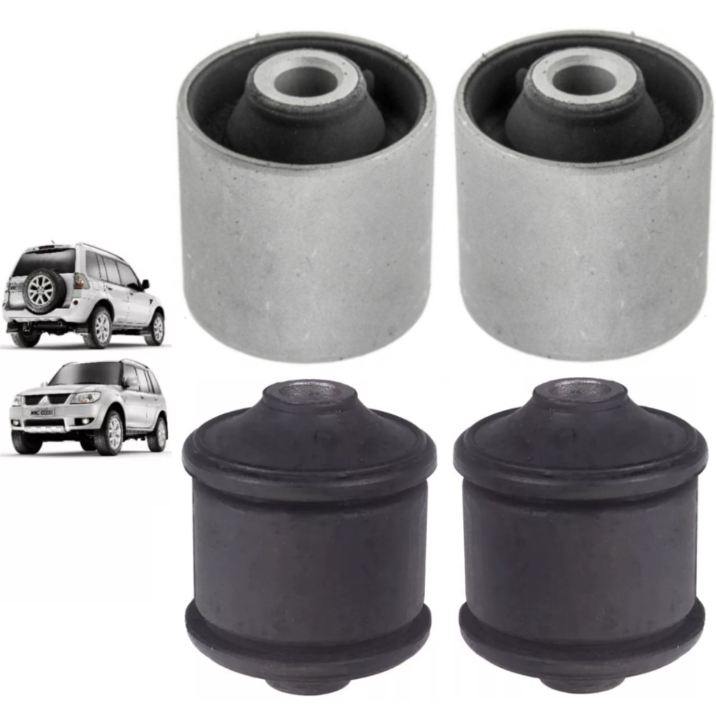 Kit 4 Bucha Braço Inferior Suspensão Traseira Pajero Tr4