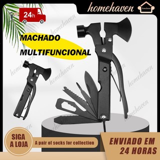 Machadinho Multifunção 13 Em 1 Ferramenta Profissional Bask