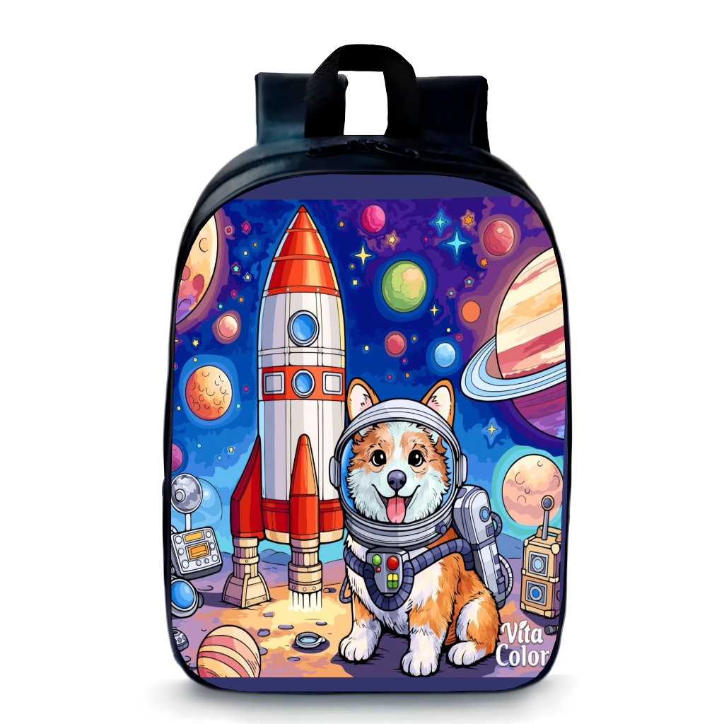 Mochila Pequena Pré-escolar estampas cachorrinho fofo lançamento