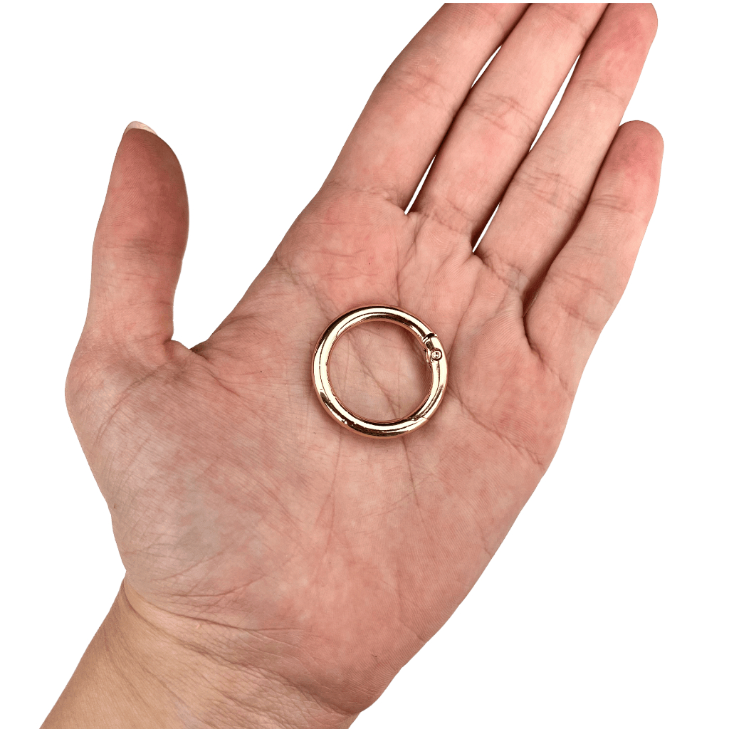 Kit com dez Argolas Articulada metal Zamac 30mm