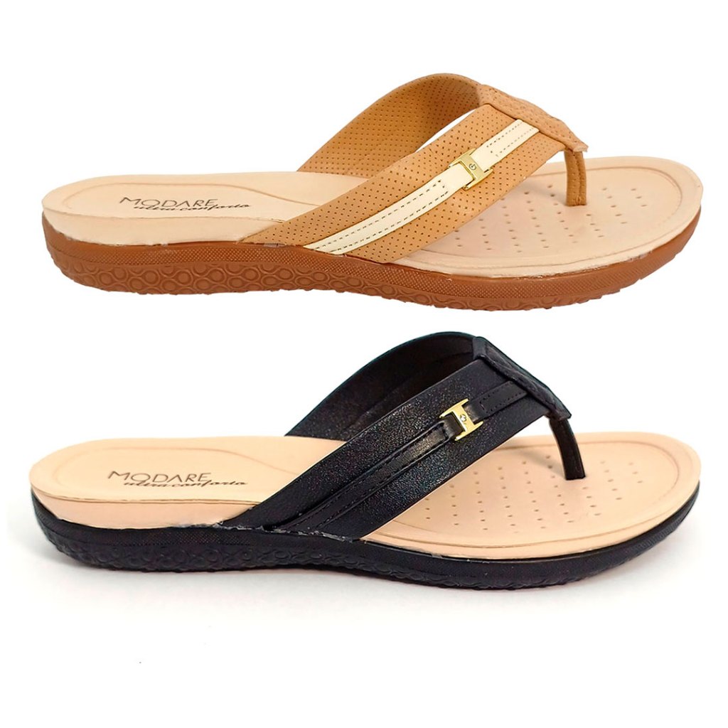 Chinelo Feminino Dedo Palmilha Micro Modare 7125244 - Women Shoes