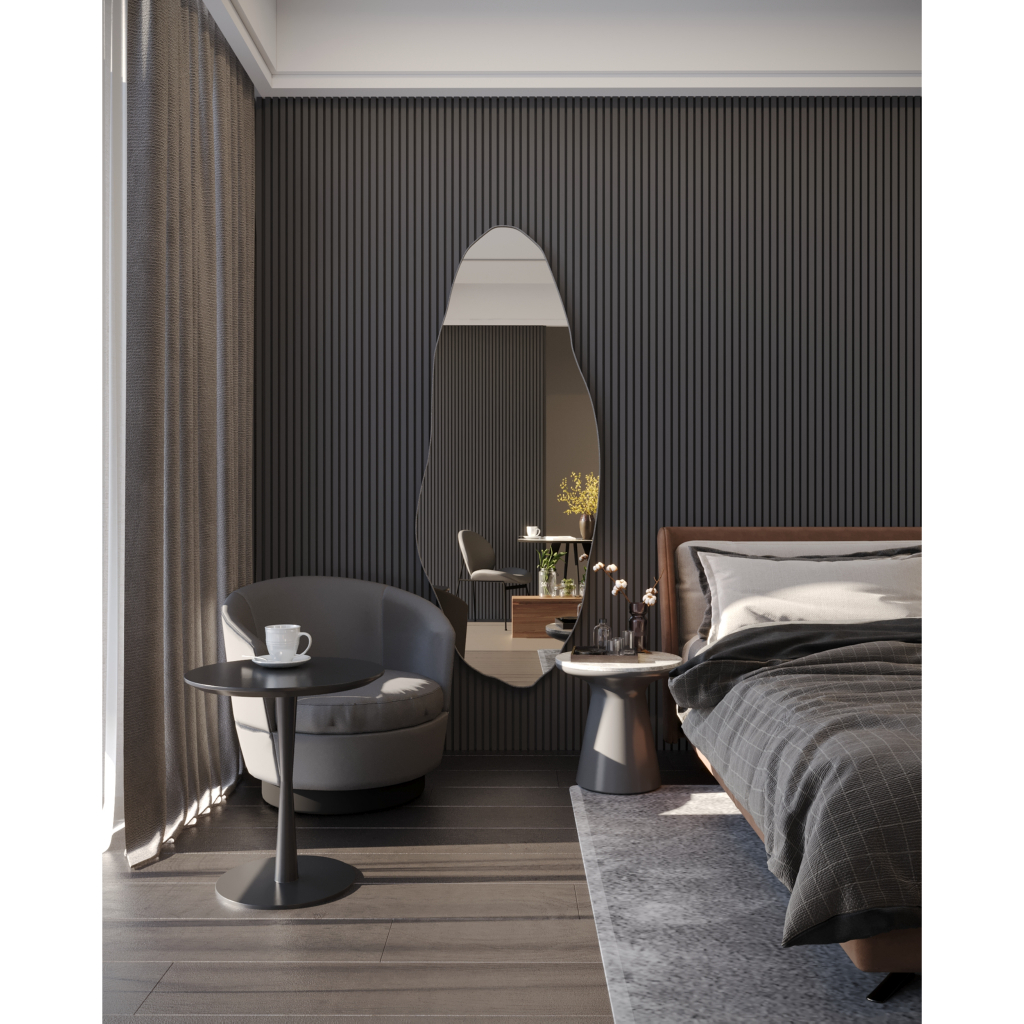 Espelho Grande Orgânico 150cm x 60cm 170cm x 70cm Corpo Inteiro Quarto Sala Banheiro Holl Grande Moderno Luxo Lançamento em Oferta na Shopee