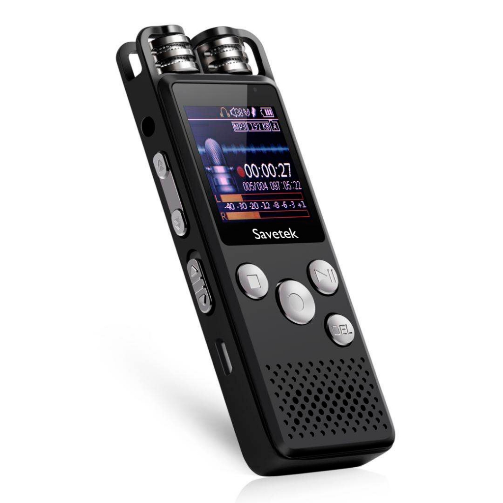 Gravador Digital Ativado Por Voz - Profissional 16 Gb