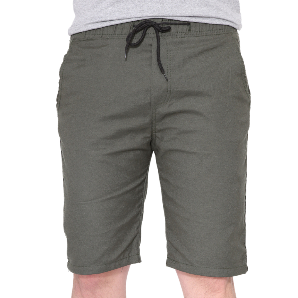 Calção Masculino Jeans com Elástico 100% Algodão Promocão