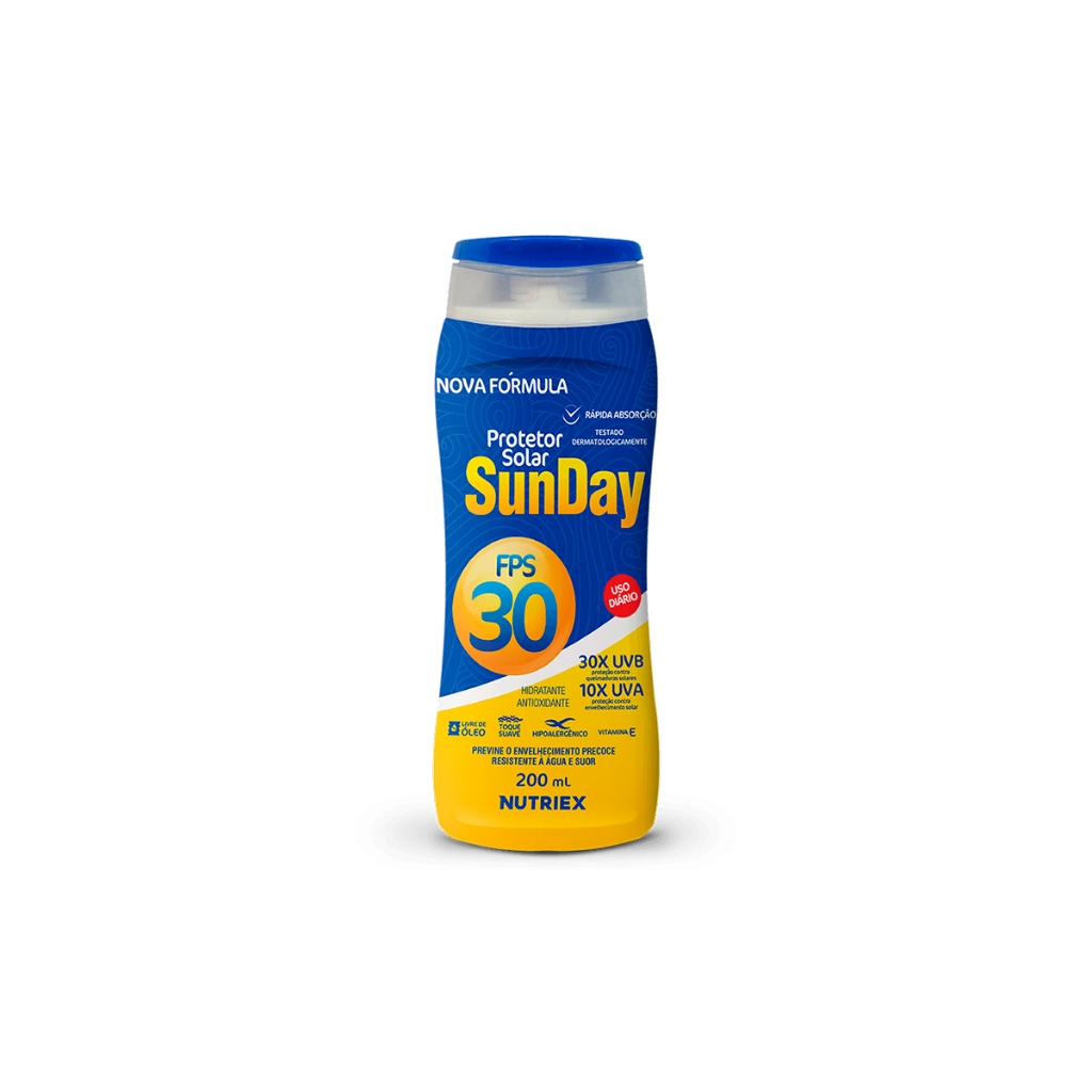 Protetor Solar Fps 30 Corporal Sunday 200ml