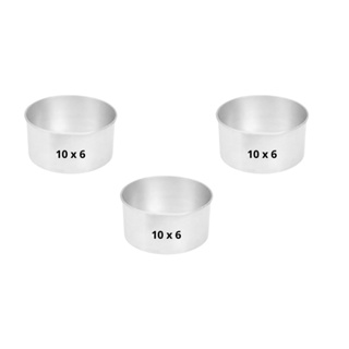 kit 03 (TRES) Forma Bento Cake 10 x 6 cm Assadeira Mimo em Oferta na Shopee