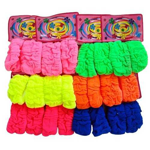 Kit 24 Xuxinhas Tecido Meia Média Cabelo Feminino Salão Presente Premium em Oferta na Shopee