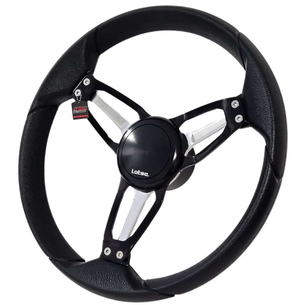 Volante Esportivo Nautico Lotse Asturias Black Cubo Lancha
