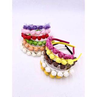 1 Tiara Flor de E.v.a, Arco Encapado em Oferta na Shopee