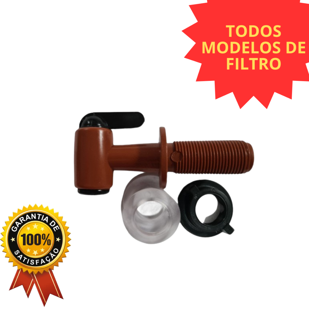 Torneira Para Filtro De Barro Manual / de Virar - , Suqueira e afins 1 Unidade