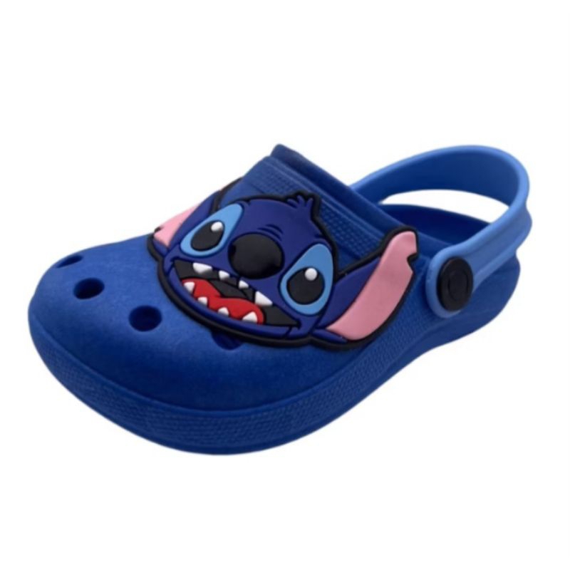 Sandália Infantil Unissex Babuche Para Menino ou Menina Papete  Stitch Confortável