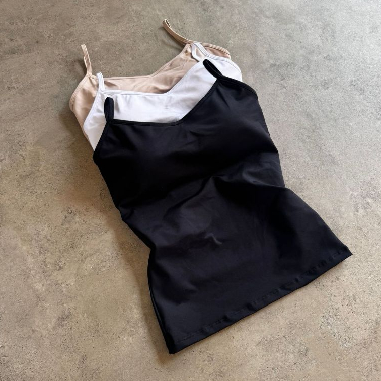 Blusinha Suplex Regata Feminina Bojo Alcinha Fina blusa poliamida