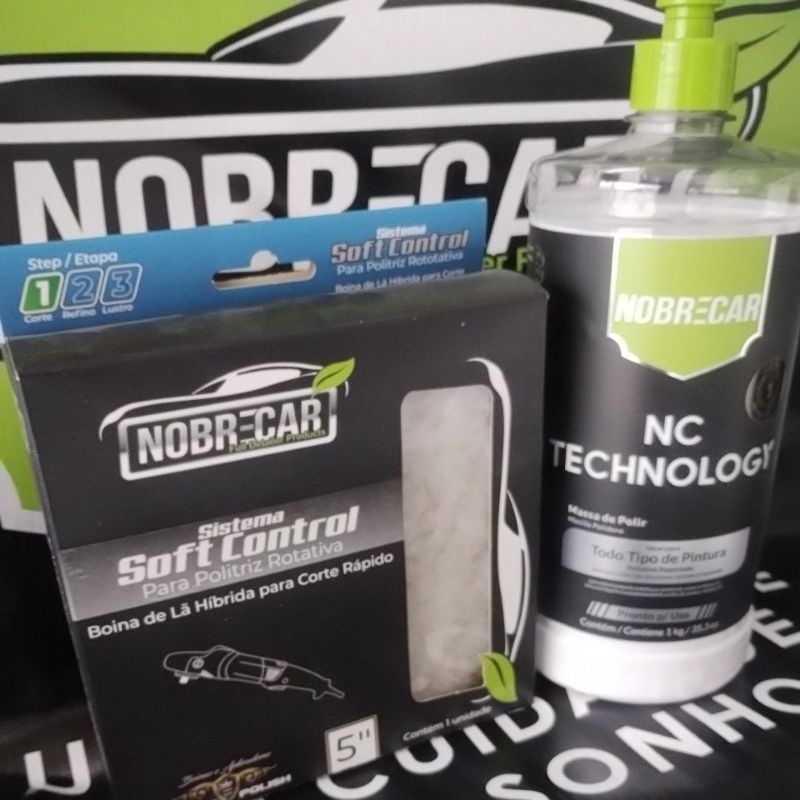 massa de poli nobre car NC tecnologia mais boina de lã corte 5 polegadas