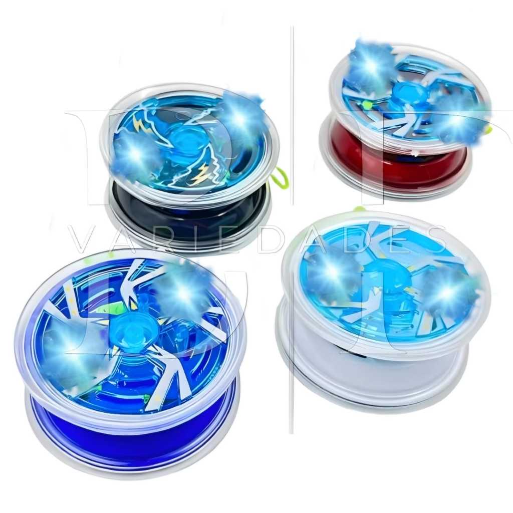 Super YOYO Com Luz De Led  ioio Colorida com Rolamento Profissional