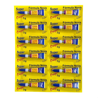 Super Bond Cola Instantânea Original 3g De Uso Geral Cola em 10 Segundos em Oferta na Shopee