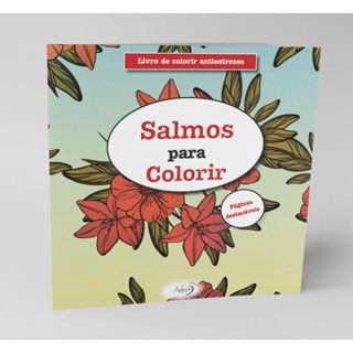 Salmos em Cores: Passagens Bíblicas Para Colorir em Oferta na Shopee