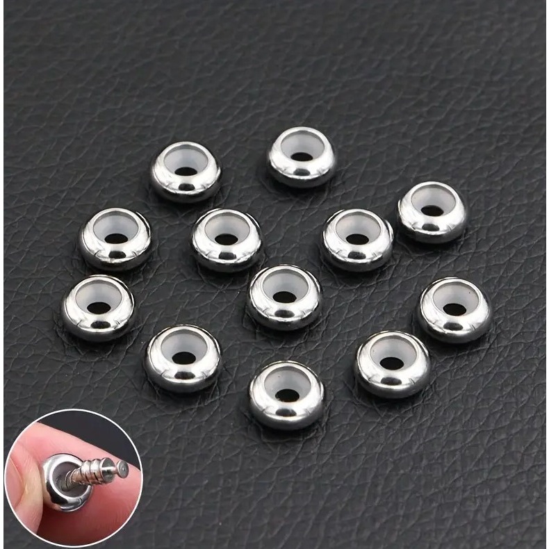 Separador Stopper  Prata Para Pulseiras