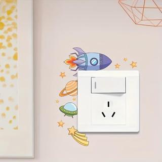 Adesivo para Interruptor Astronauta Mod06 em Oferta na Shopee