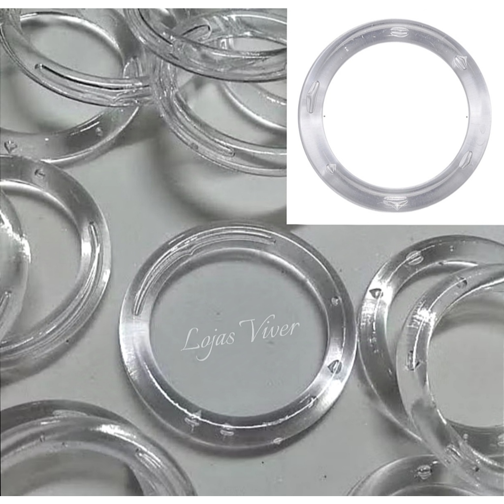 Argola Acrílica - Vários Tamanhos em Oferta na Shopee