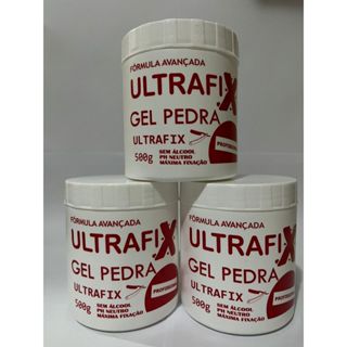 GEL PEDRA ULTRA FIX KIT COM 3 UNIDADES 500 G CADA SEM ÁLCOOL PH NEUTRO MÁXIMA FIXAÇÃO PRODUTO PROFISSIONAL em Oferta na Shopee