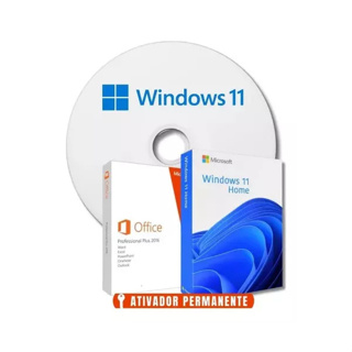 DVD Formatação Windows 11 Ativado Office 365 Pc/noteb em Oferta na Shopee