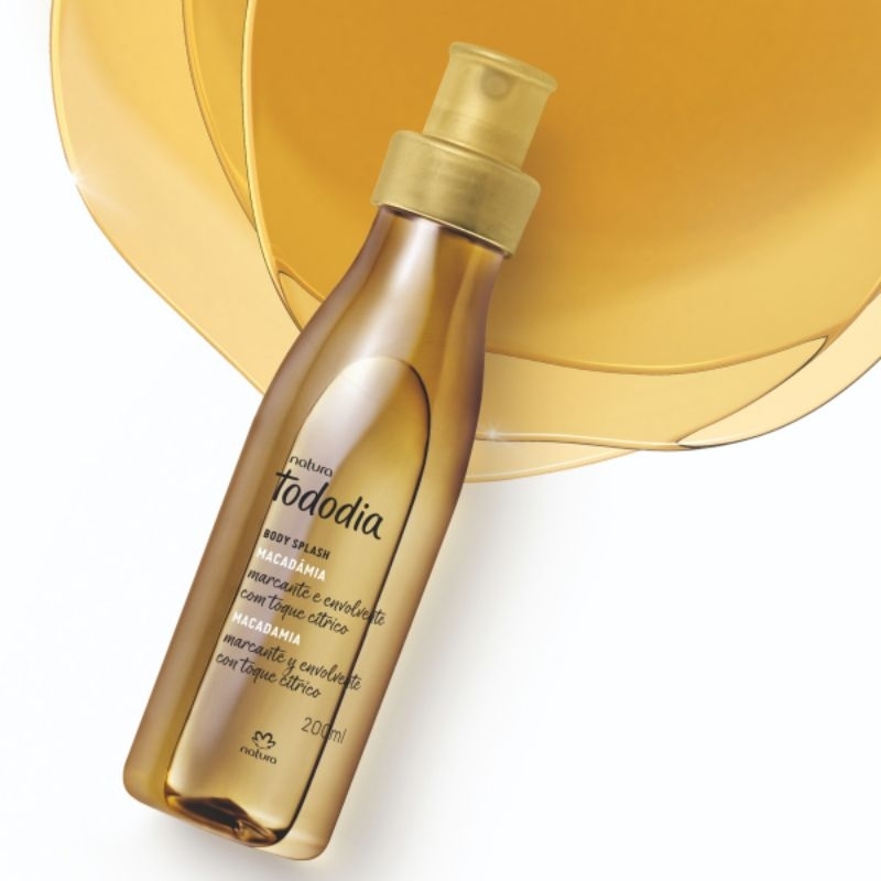 Body Splash Desodorante Colônia Tododia Macadâmia Feminino 200 ml