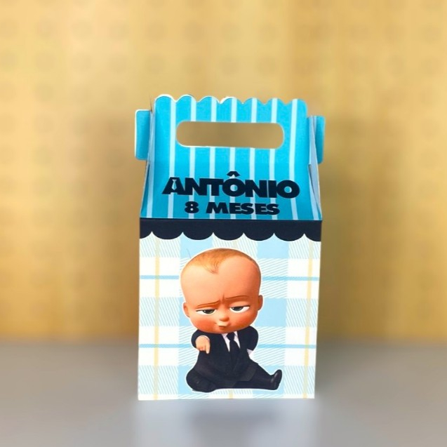 Caixa Maleta Poderoso Chefinho / Personalizada /  Festa Infantil / Aniversário