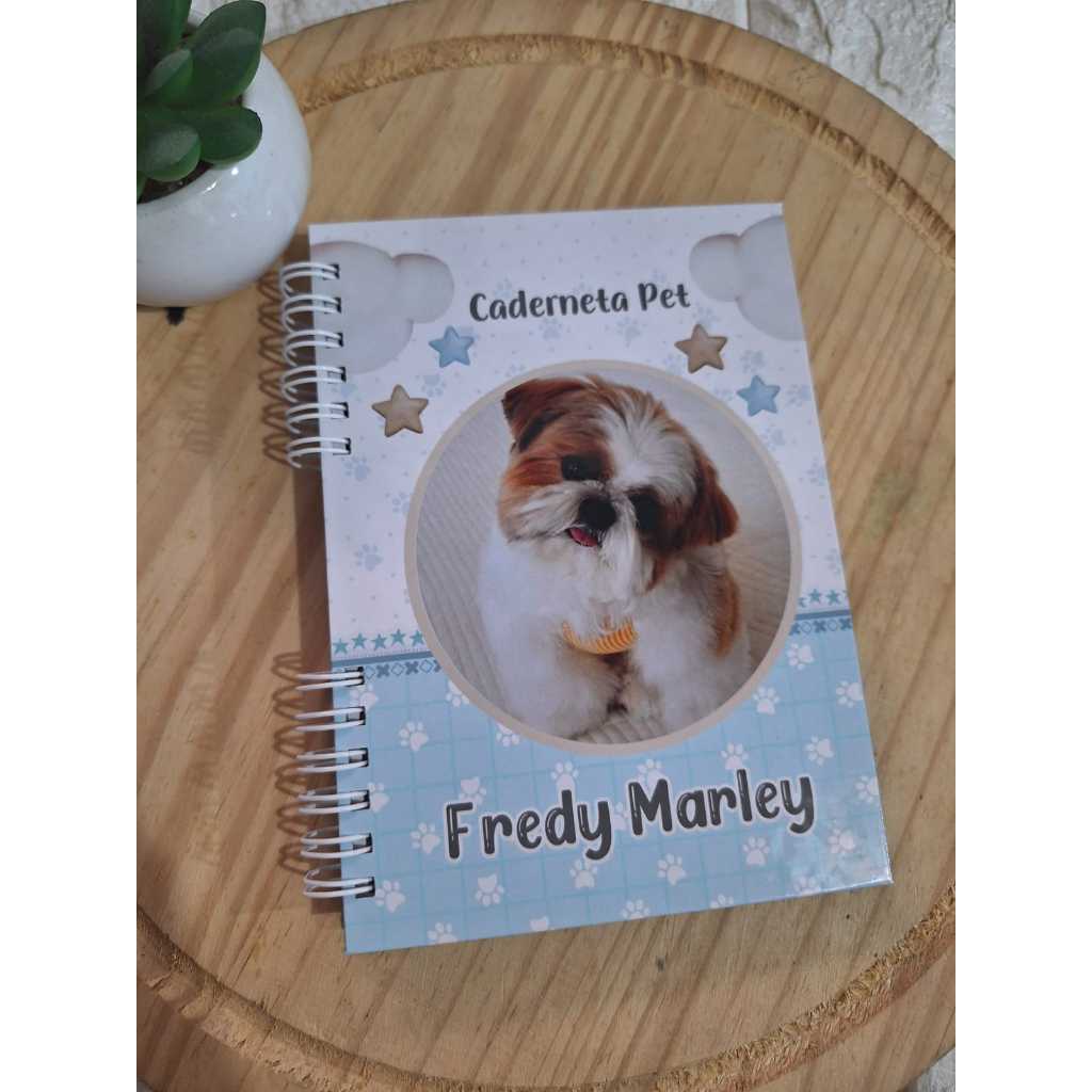 Caderneta de Vacinação pet A6 em Oferta na Shopee