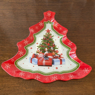 prato decorativo Natal/prato Natal/decoração Natal/prato