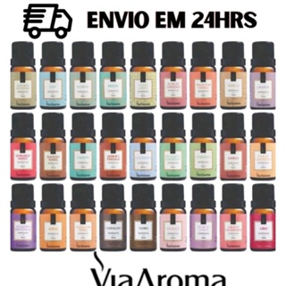 Essência Via Aroma  10ML Para Aromatizador Difusor de Ambiente Elétrico Vários Aromas Clássica em Oferta na Shopee