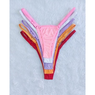 Kit 10 Calcinhas lingerie Bella Fio Dental com alça Regulável. em Oferta na Shopee