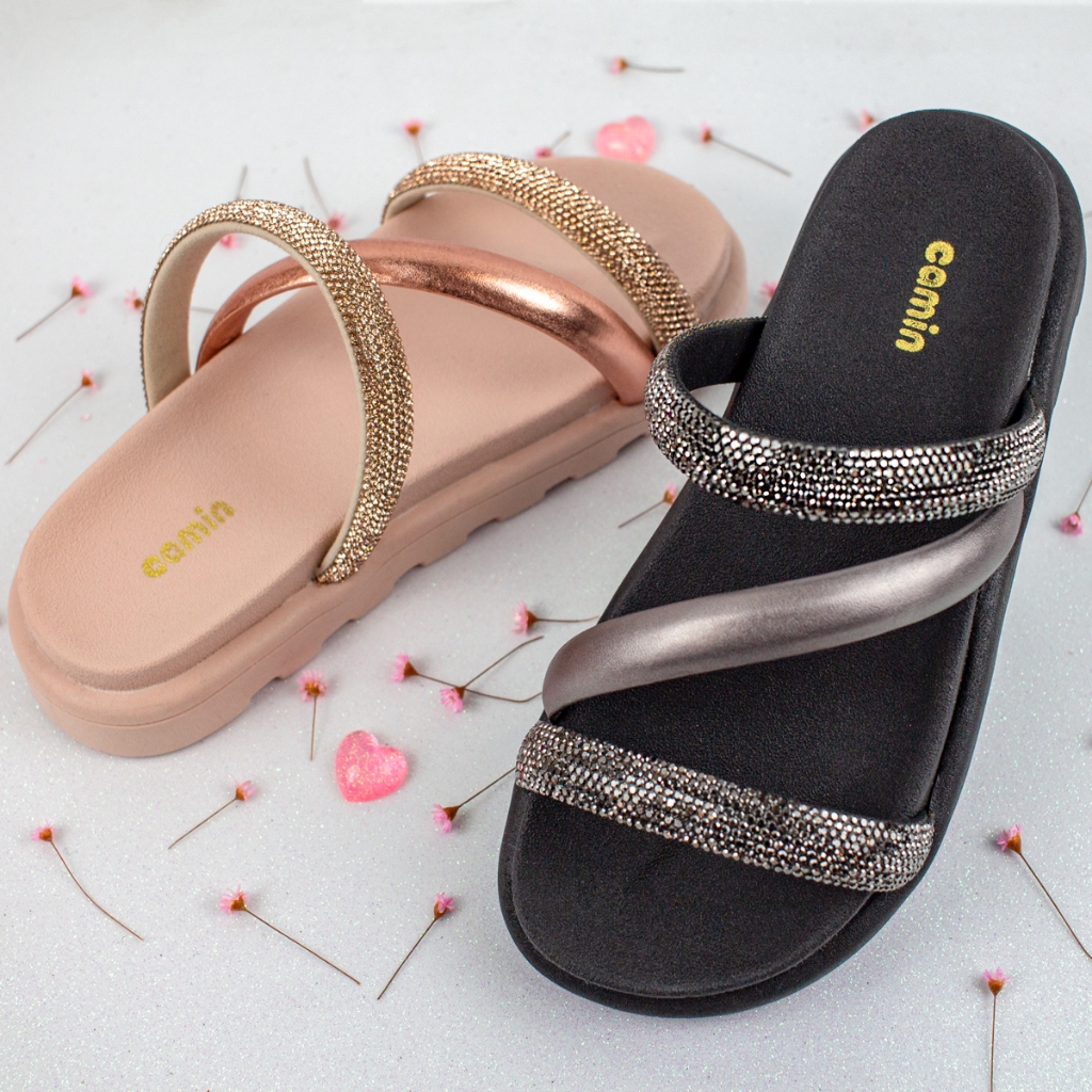Sandália Feminina Infantil Menina Calce Fácil Leve Moda Promoção Camin em Oferta na Shopee