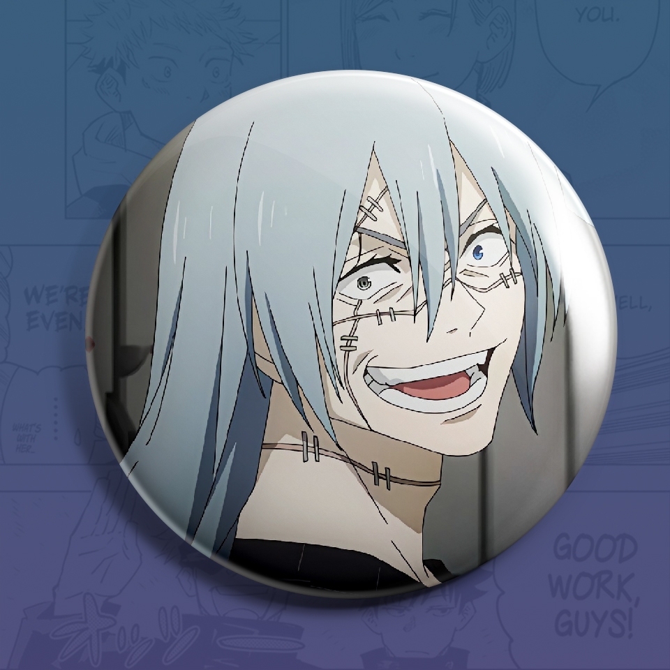 Bottons Broche Anime Jujutsu Kaisen Vilões