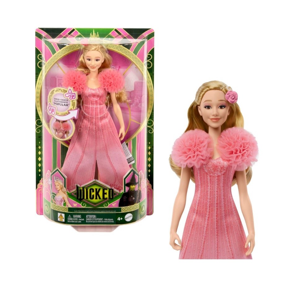 Boneca Glinda Wicked Canta Canção do Filme - Mattel - Mom & Baby
