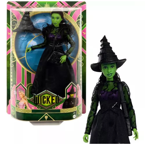 Boneca Filme Wicked - Elphaba - Mattel Hxt62 em Oferta na Shopee