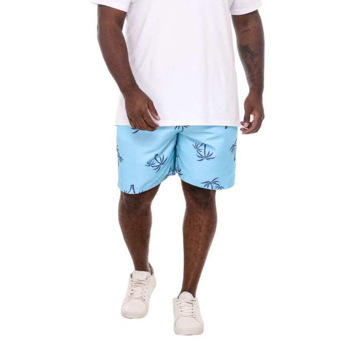 Short Bermuda G1 G2 G3 Plus Size Floral Mauricinho Masculino Moda Praia Tactel em Oferta na Shopee