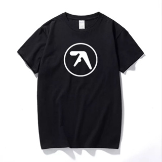 Camiseta Aphex Twin T Shirt Official Logo Blusa 100% Algodão em Oferta na Shopee