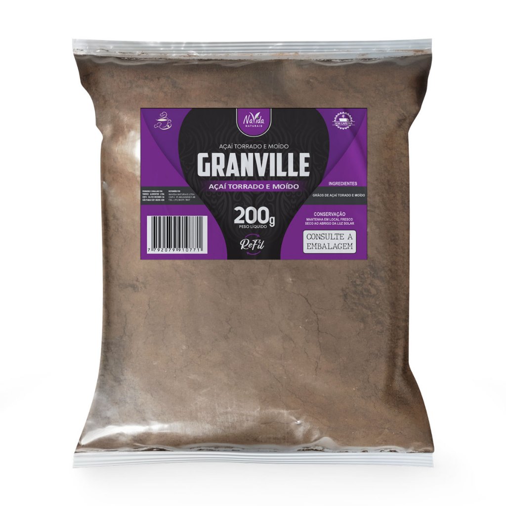 Refil Cevada com Açaí Torrado 200g Granville