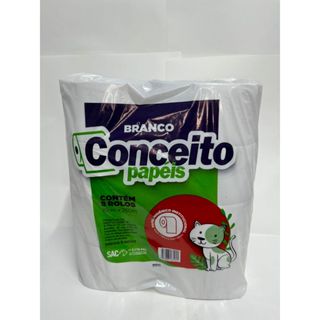 PAPEL HIGIENICO BRANCO 250X10X08 CONCEITO PAPEIS em Oferta na Shopee