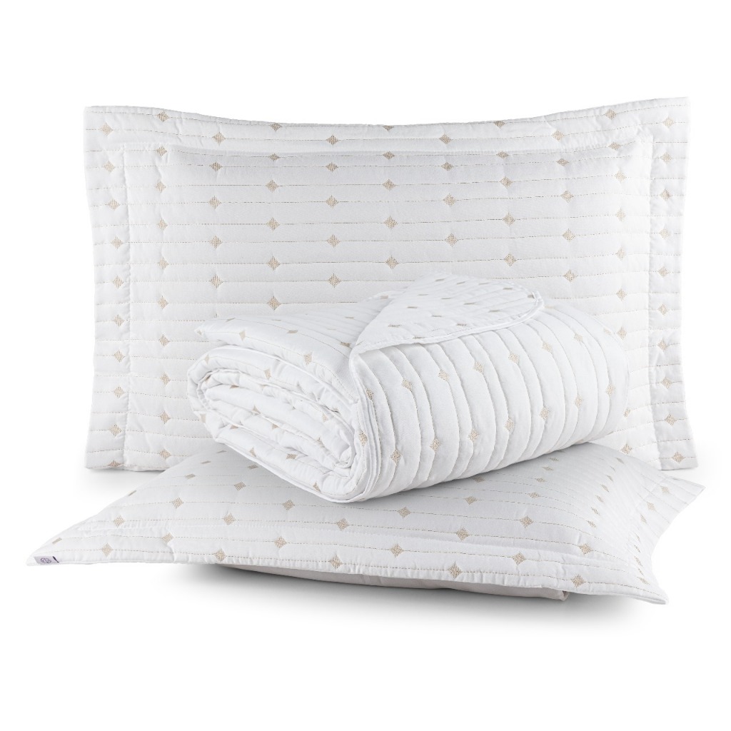 Cobre Leito 200 fios Bordado Dupla Face Luxo Casal/Queen/King/Solteiro Decor 3 Peças
