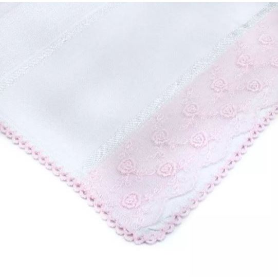 KIt MOn Bebê Mabber c/Fraldas 30X40 ou 37X80 ou 80X80 Estrela VOil p ENxoval Meu Bebê