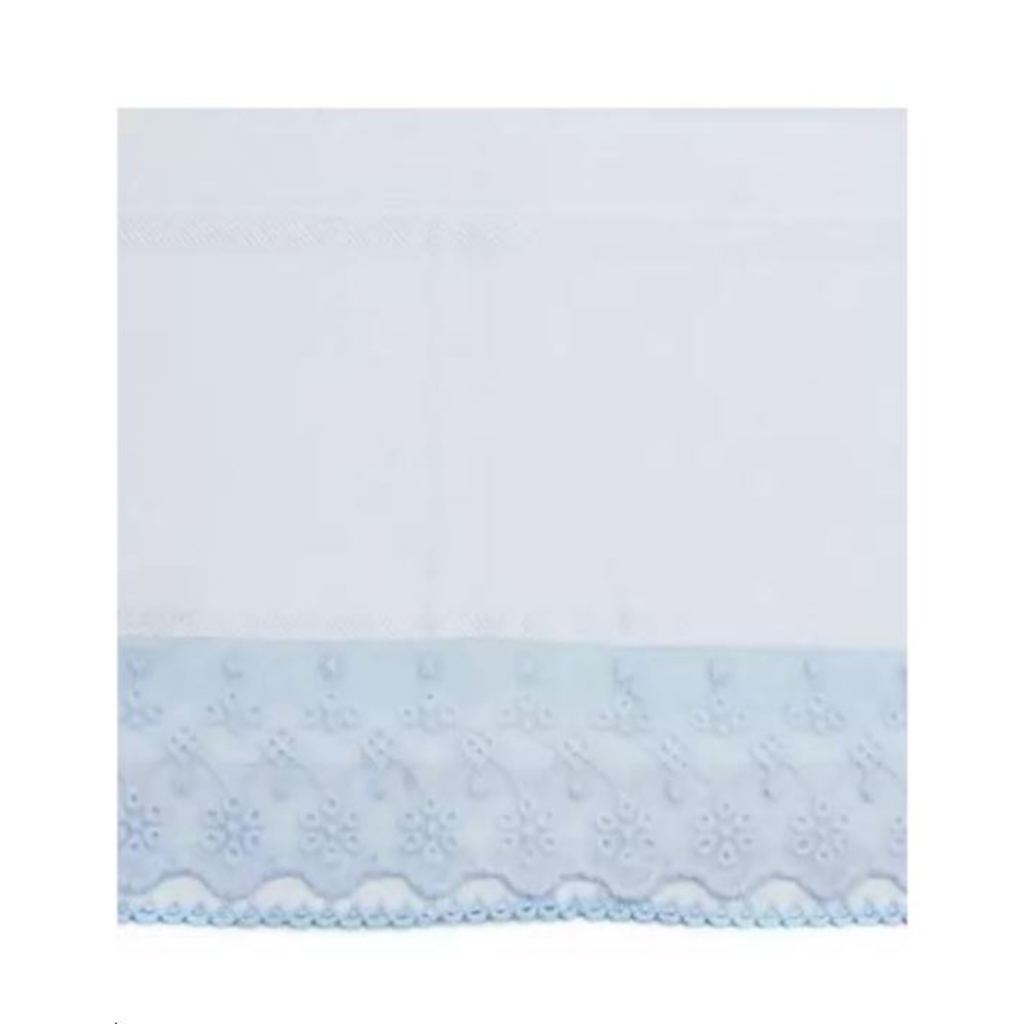 KIt MOn Bebê Mabber c/Fraldas 30X40 ou 37X80 ou 80X80 Estrela VOil p ENxoval Meu Bebê — imagem 2 de 2