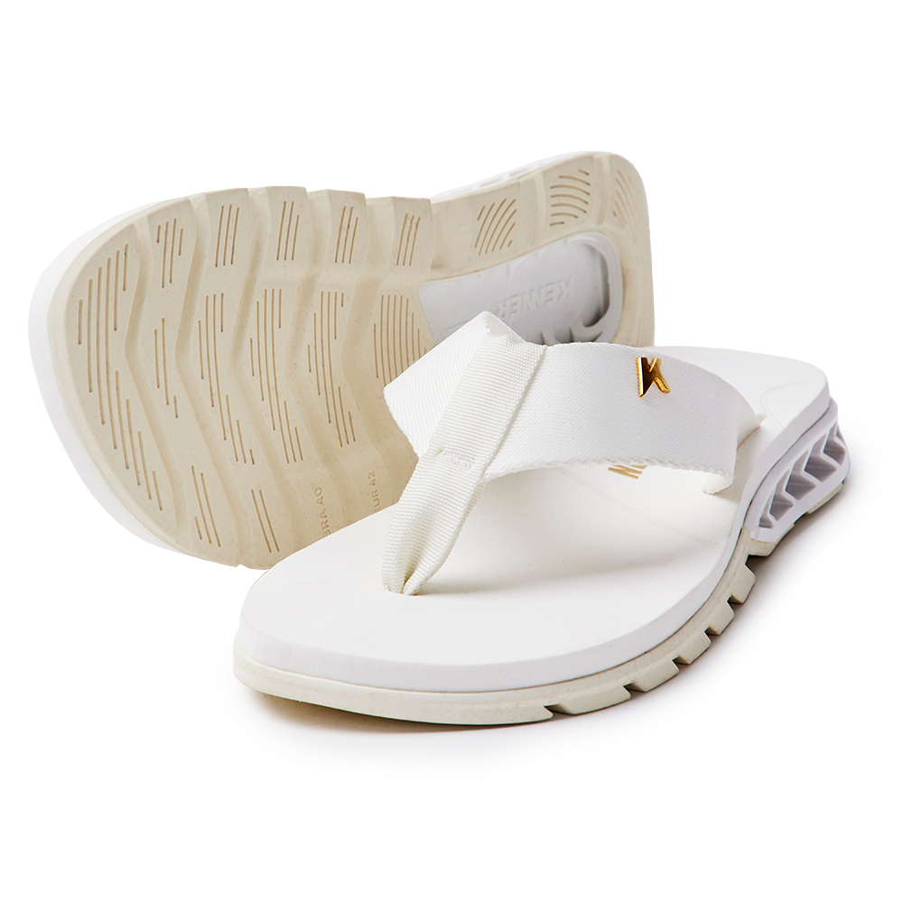Sandália Chinelo Kenner Rakka L7 DYJ Masculino Branco Original