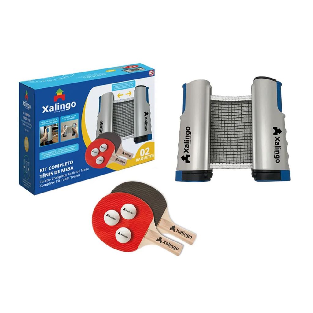 Kit Completo Para Tenis De Mesa  Ping Pong - Xalingo