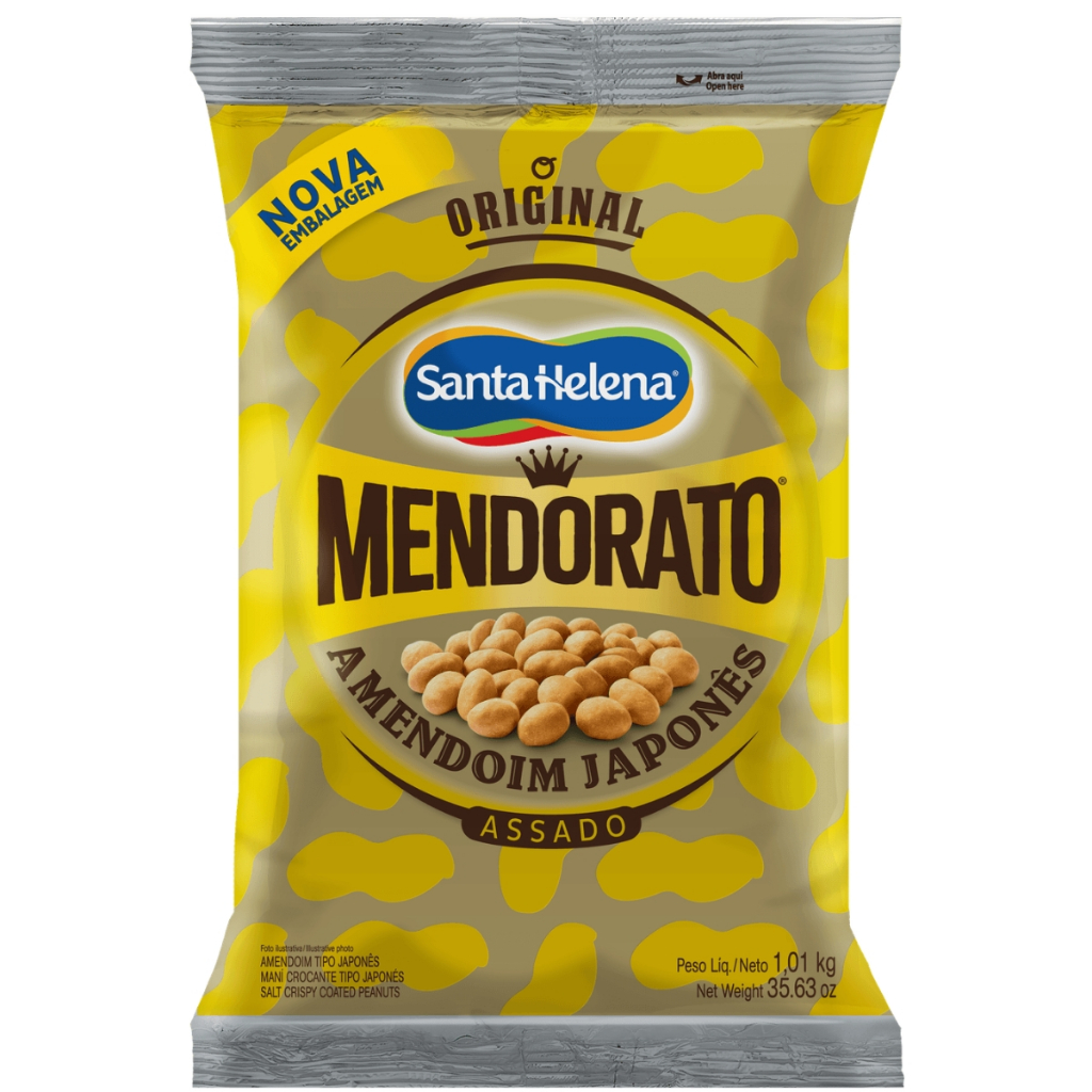 Amendoim Mendorato Japonês 1,01kg Santa Helena Amendoim Mendorato Japonês 1,01kg Santa Helena
