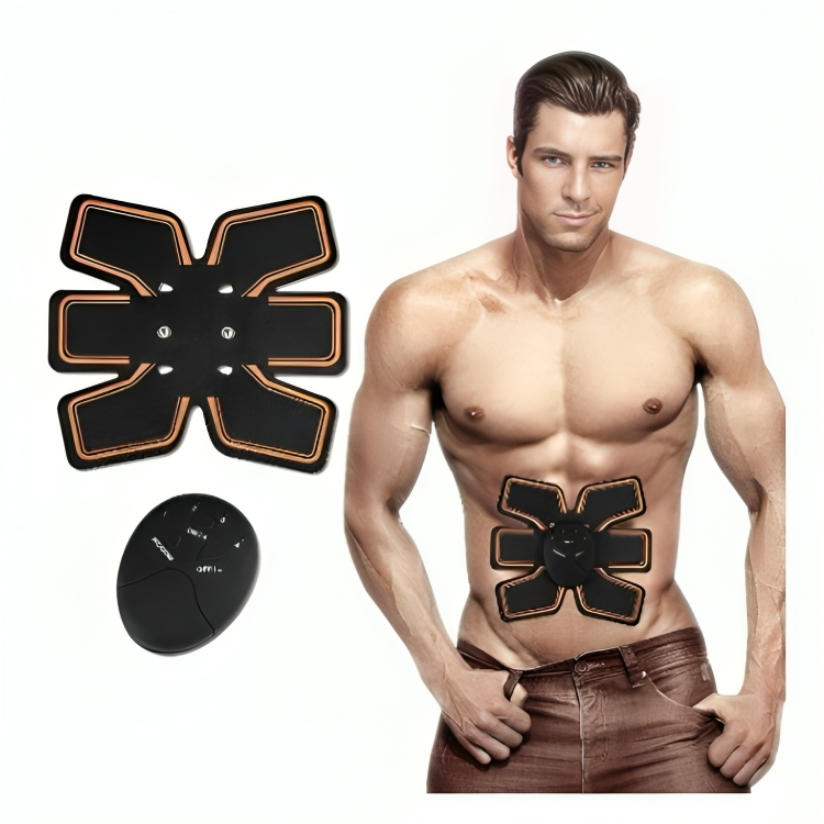 Aparelho Elétrico Estimulador Abdominal Muscular 6 Pack Beauty Body EMS