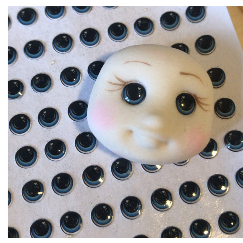 Cartela de Olhinhos de Gelatina para Pasta Americana Glacê Real Fofinhos PP em Oferta na Shopee