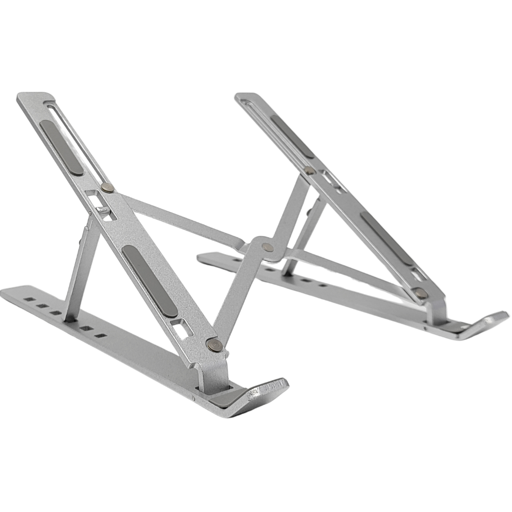 Suporte de Notebook Ajustável em Alumínio Ergonomia e Conforto para Notebooks de até 17"