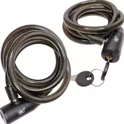 Trava Cabo de Aço Para Moto 12mm 1,5mm Comprimento Bicicleta Proteção